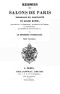 [Gutenberg 42663] • Histoire des salons de Paris (Tome 3/6) / Tableaux et portraits du grand monde sous Louis XVI, Le Directoire, le Consulat et l'Empire, la Restauration et le règne de Louis-Philippe Ier